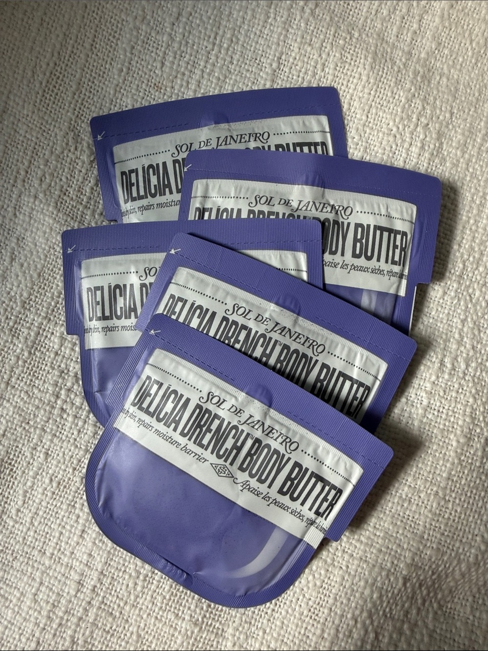 ⭐️5 for $20 - 5 Sol de Janeiro Delicia Drench Body Butter Samples .25oz each